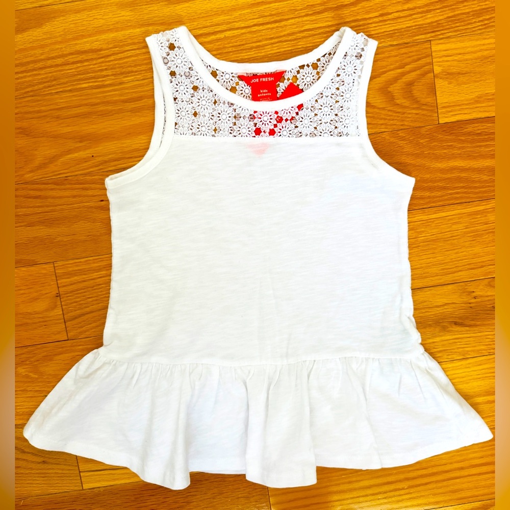 Brand new Joe Fresh Sleeveless Kids Top size 7-8
